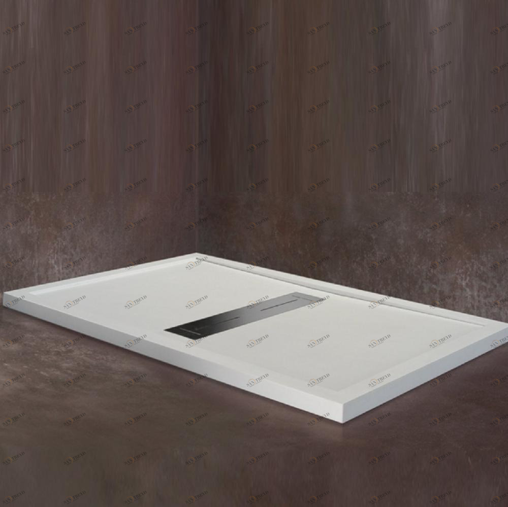 Поддон душевой напольный Max 120 116-125x70-85 см Karolitalia BBMONFLOOR1201