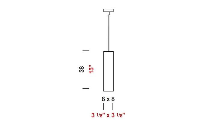 Panzeri L3801 white Two подвес 91270 - Вид №2