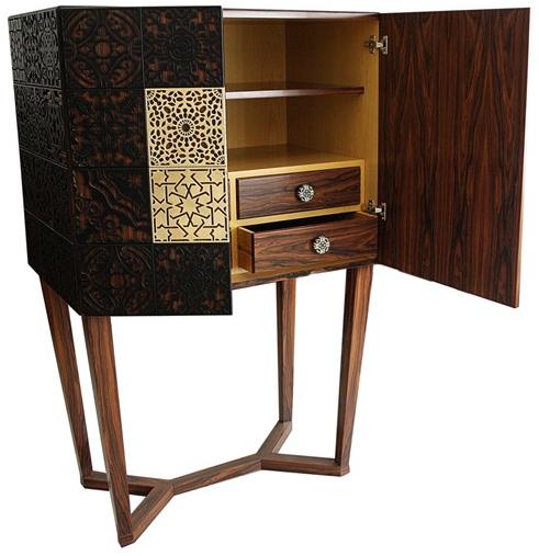 Malabar Буфет из лакированной древесины с распашными дверцами Virtuoso sun-id-1511529 - Вид №5