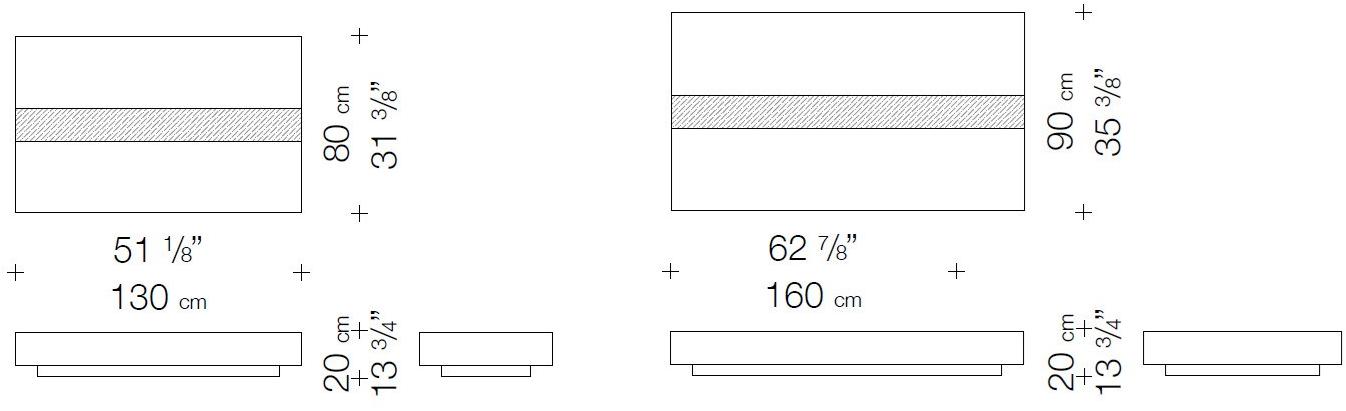 Garbarino Журнальный столик из лакированного черного дерева  Bob cf1  - Вид №2