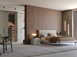 Деревянная спальня