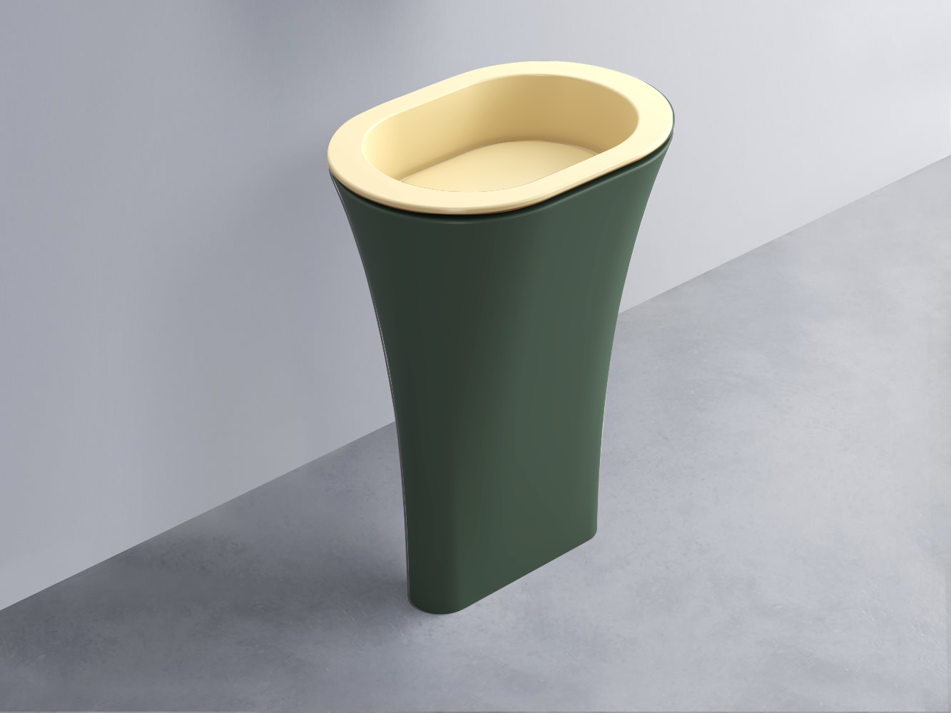AMLA65-CN+AMPILO-CN+AMCOLO-MU Раковина Amedeo Ovale отдельностоящая cielo Enjoy + Amedeo Ceramica Cielo