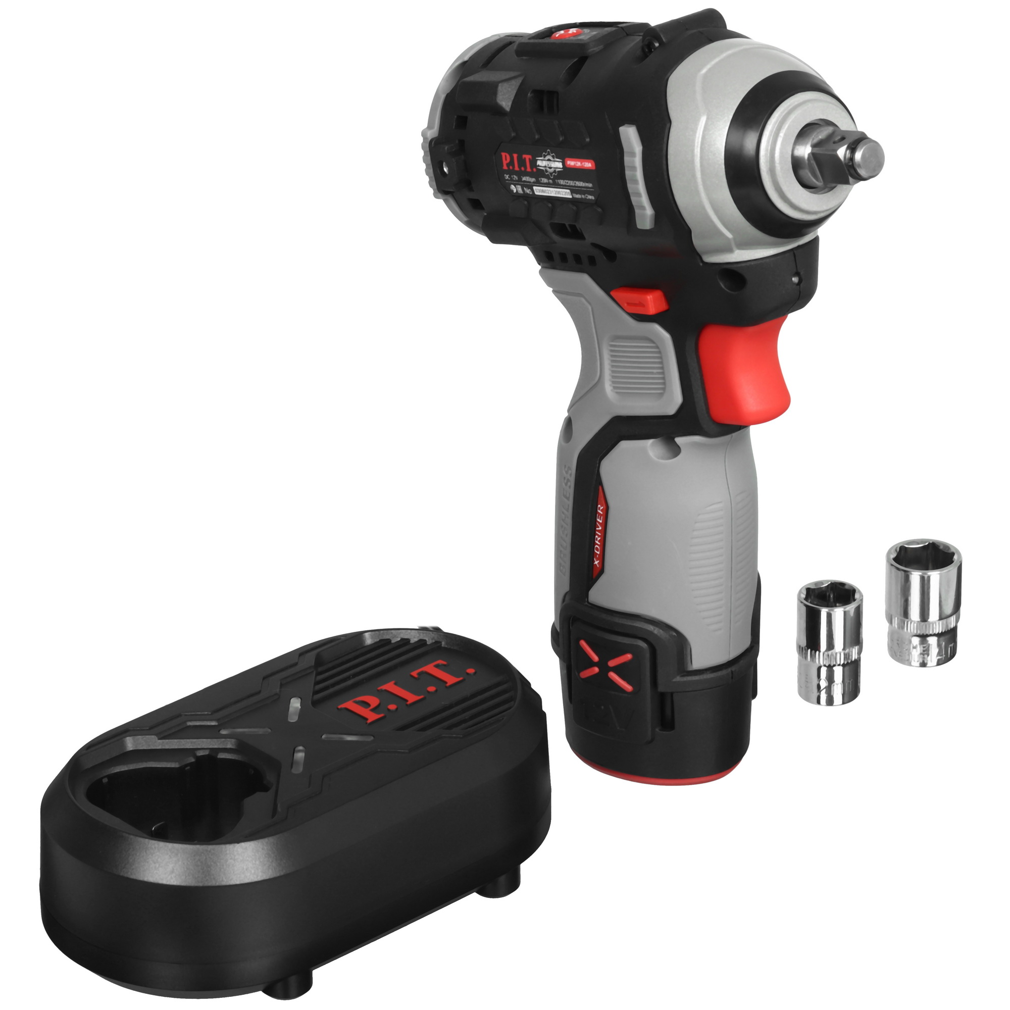 Гайковерт PIT PIW12K-120A/1 OnePower 12V 9086990 STDN-0035043