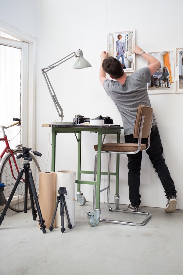 Стул барный Ridge Rib зеленый Zuiver 1500210 - Вид №2