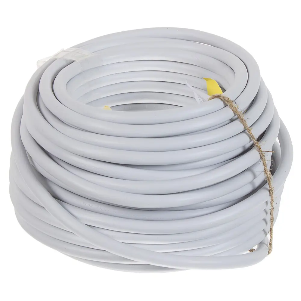 Кабель Камит NYM 2x1.5 20 м ГОСТ цвет серый STLM-2074386 - Вид №3