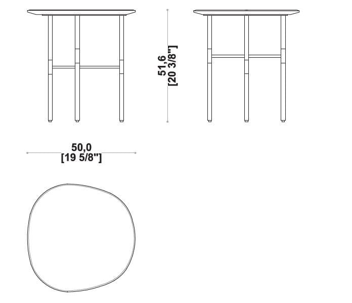 Журнальный столик Sicis JUPITER ARCH-00101303 - Вид №5