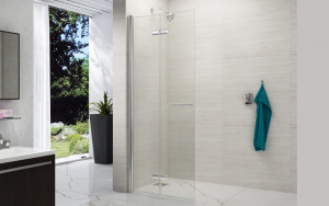 Душевая перегородка M86101H Merlyn 8 Series Хромированный