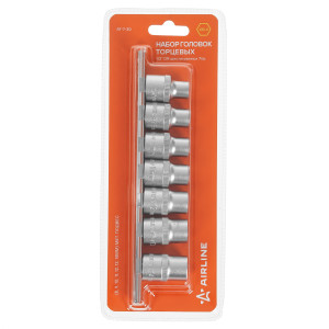 Набор торцевых головок Airline AT-7-30 9106202