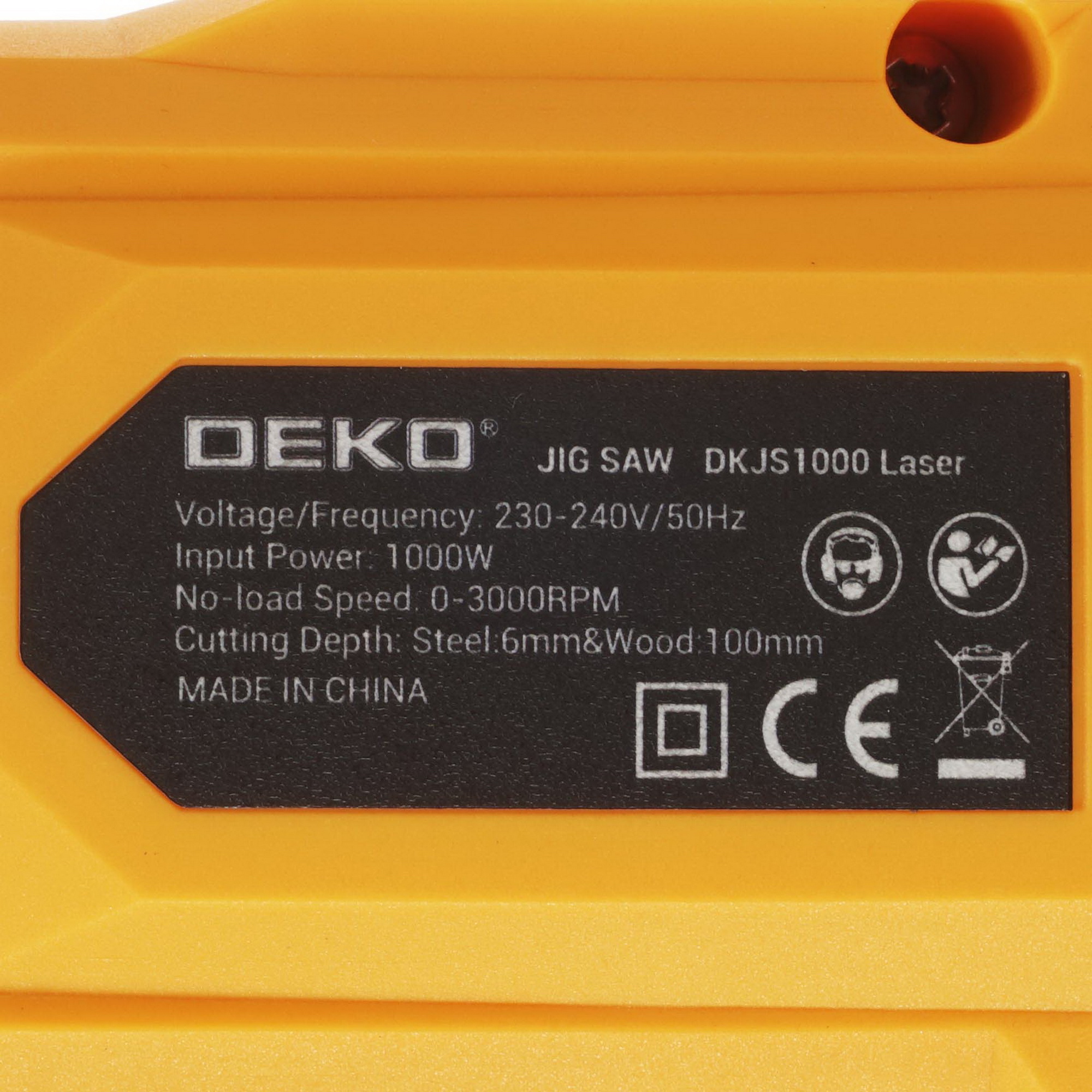 Электрический лобзик DEKO DKJS1000 Laser 5088029 STDN-0008076 - Вид №4
