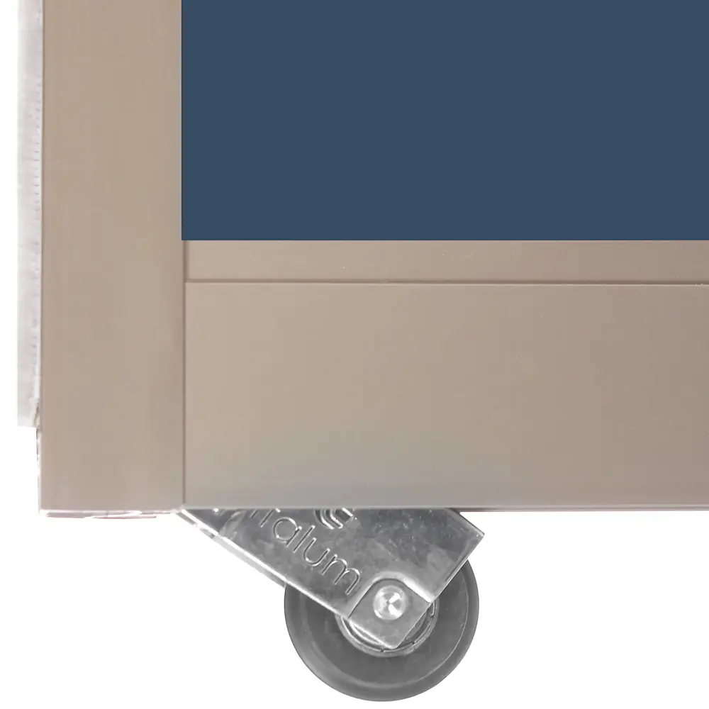 Дверь-купе Spaceo 2455x704 мм высота проема 2500 мм цвет зеркало/шампань Spaceo home STLM-2073676 - Вид №1