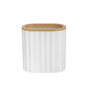 Стакан для зубных щеток Swensa Vale пластик цвет белый