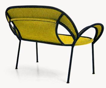 Moroso Маленький диванчик из полиэтиленовых нитей ручной работы M'afrique sun-id-1385954 - Вид №5