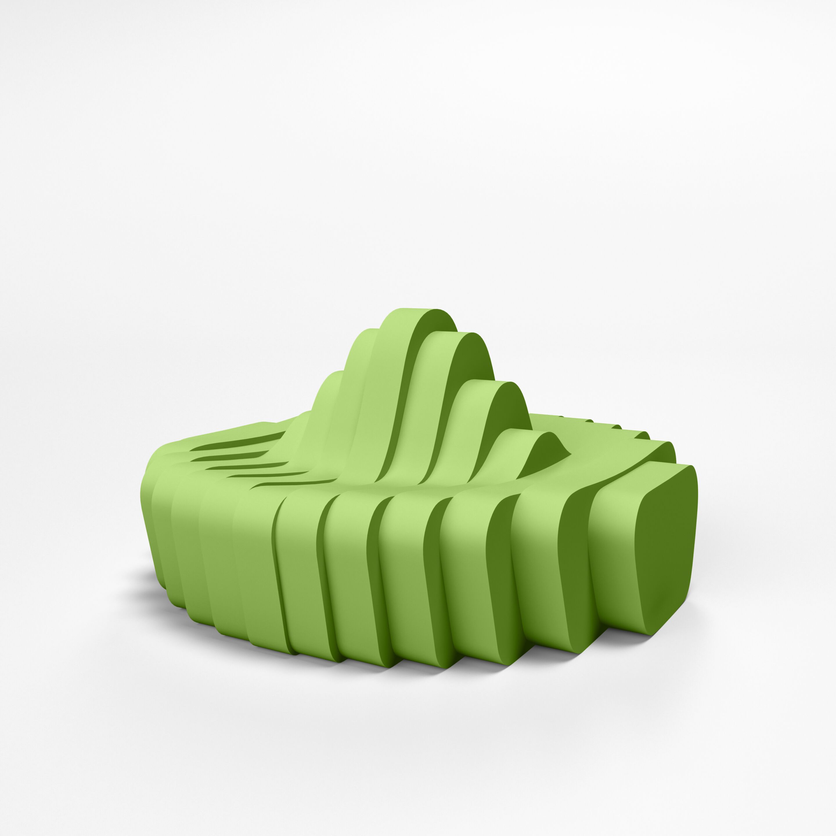 Двусторонний диван с покрытием из пенопласта SIXINCH Cliffy ARCH-00021122 - Вид №9