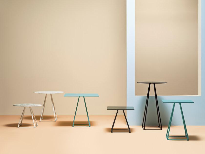 Pedrali Высокий стол из стали по контракту Lunar 5444 - Вид №2