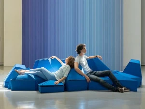 smarin Кресло / пуф из шерсти Les angles