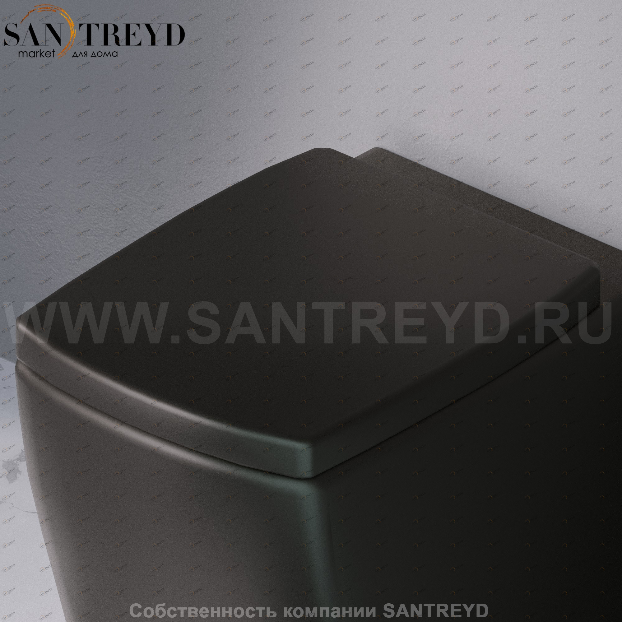 C521.105 Крышка сиденье для унитаза A. e T. Italia SQUARE AeT ITALIA