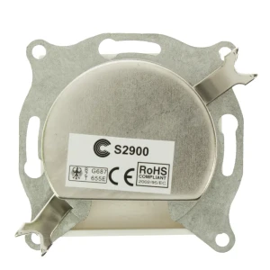 ТВ-розетка оконечная встраиваемая Jung EcoProfi TV-FM, шлейф, цвет белый