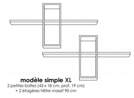 Compagnie Модульный стенной книжный шкаф Pièces complices sun-id-1420367 - Вид №3