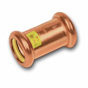 11027014 SANHA 10270 пресс-фитинг газ, медь, муфта ВПр-ВПр 14 мм