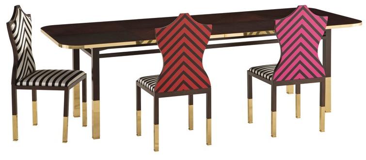 Roche Bobois Раздвижной прямоугольный стол из мдф Christian lacroix maison sun-id-1440401 - Вид №1