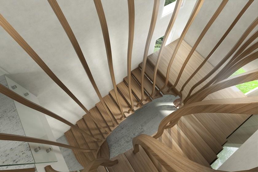 Siller Treppen Консольная лестница из массива дерева Wave sun-id-1373457 - Вид №1