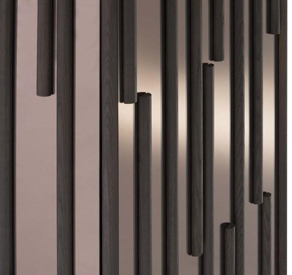 Tonin Casa Комод из дерева и стекла с распашными дверцами Drops T8625 - Вид №2