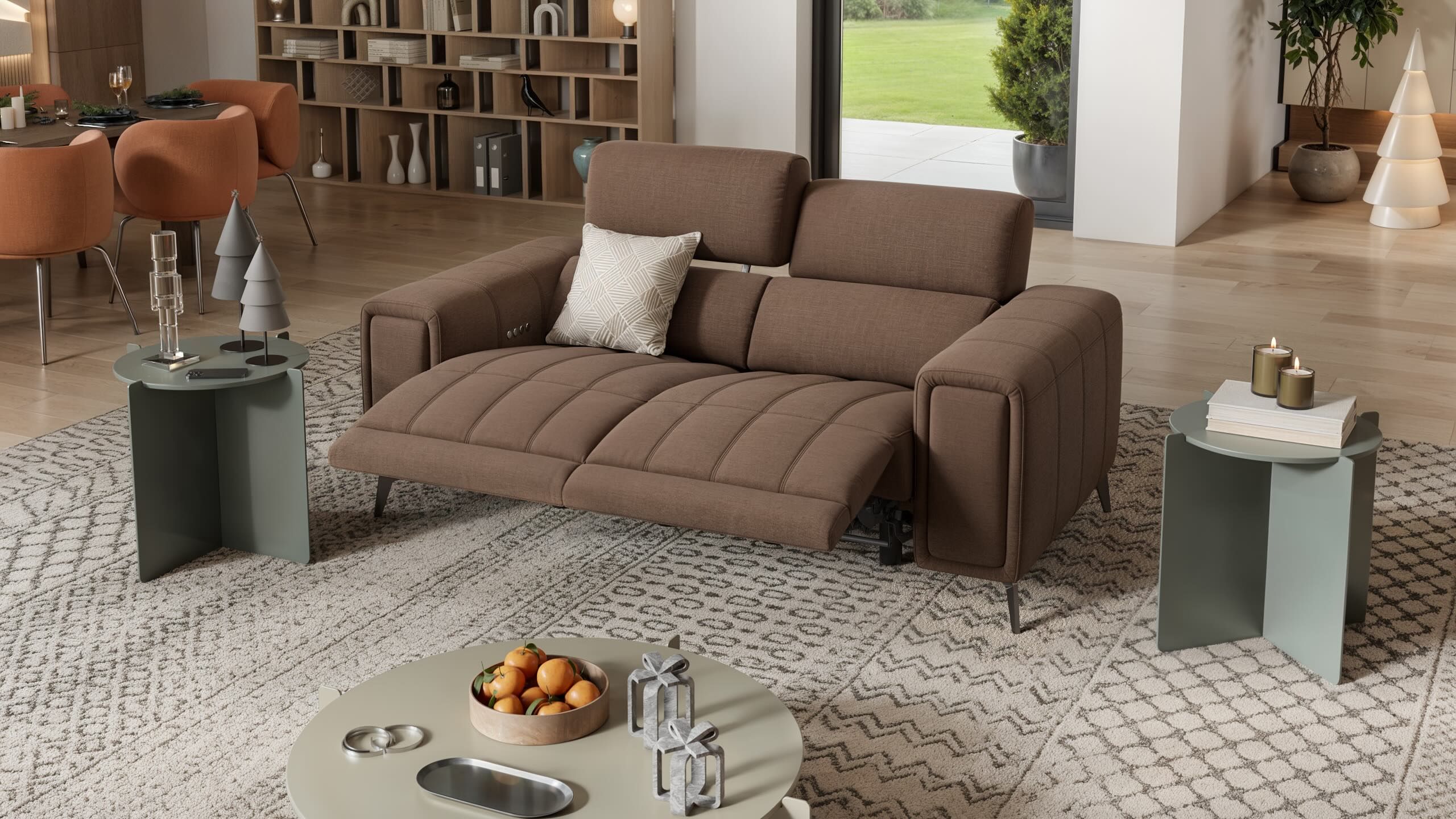 2-местный тканевый диван Sofanella Linera ARCH-00082766 - Вид №4