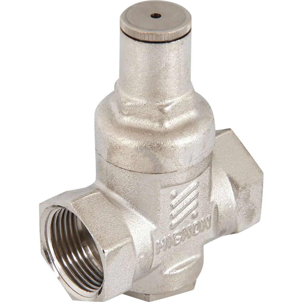 Редуктор давления Valtec поршневой 3/4", никелированная латунь VT.087.N.0545 STLM-2063251