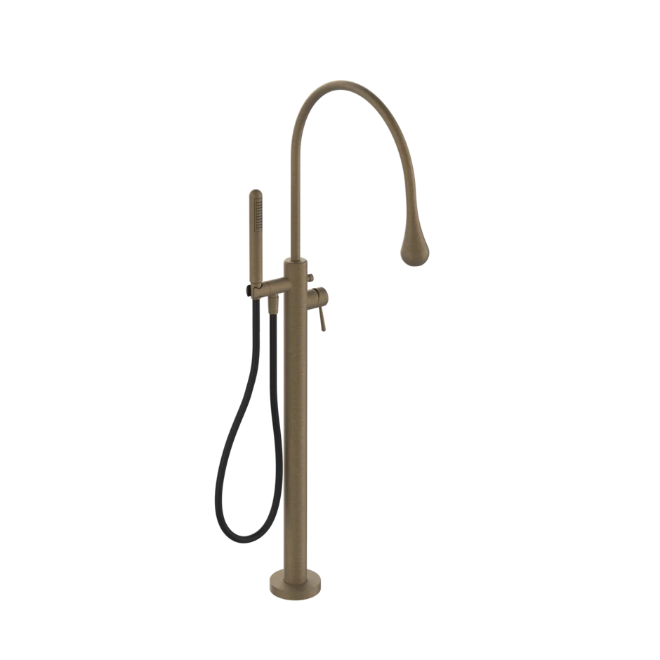 Смеситель для ванны 33029 713 Gessi Goccia СТАРИННАЯ ЛАТУНЬ 33029713