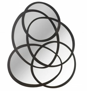 Зеркальное панно декоративное черное Illusion Black ART-ZERKALO ДИЗАЙНЕРСКИЕ, ЗЕРКАЛЬНАЯ 00-3948363 Зеркальный;черный