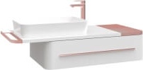 Базовый модуль Angel 120 см - глянцевый белый /AL0120.01.BBR Angel
