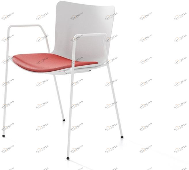 IBEBI Стул из полипропилена штабелируемый с подлокотниками Zaza sun-id-1503959