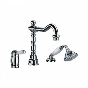 Смеситель для ванны на 3 отверстия ½“, монтаж на горизонтальной поверхности JOERGER Delphi