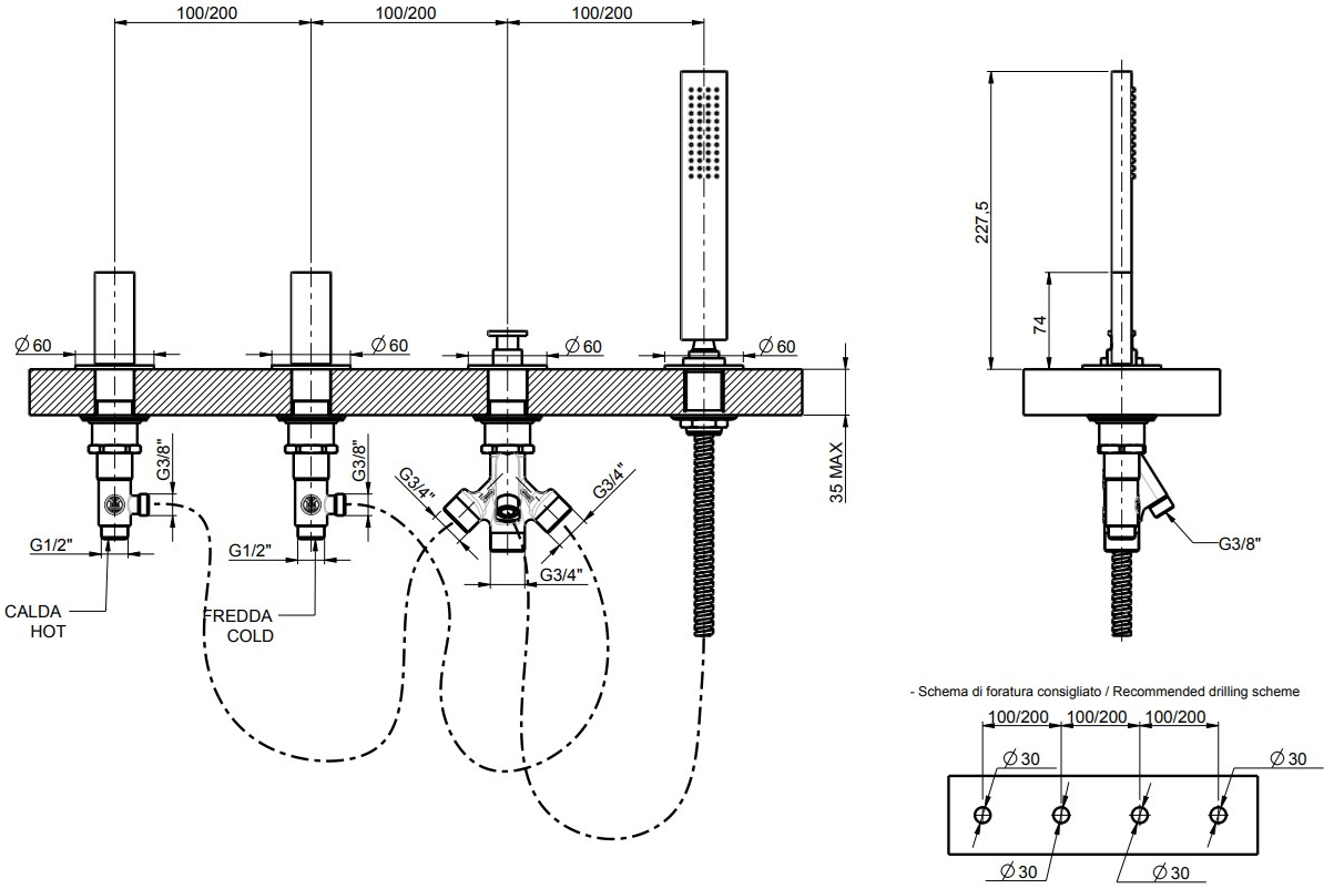 Rubinetterie Frattini Аккумулятор для бассейна Vita sun-id-1416556 - Вид №1