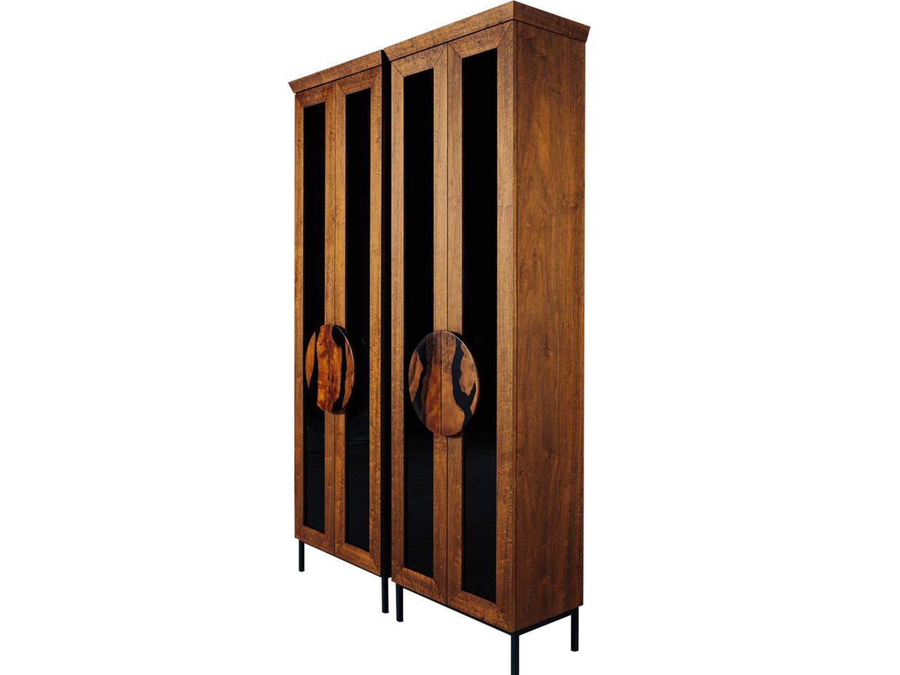 Секционная Книжная полка из грецкого ореха Legnor LEG2408762 ARCH-00088194 - Вид №2