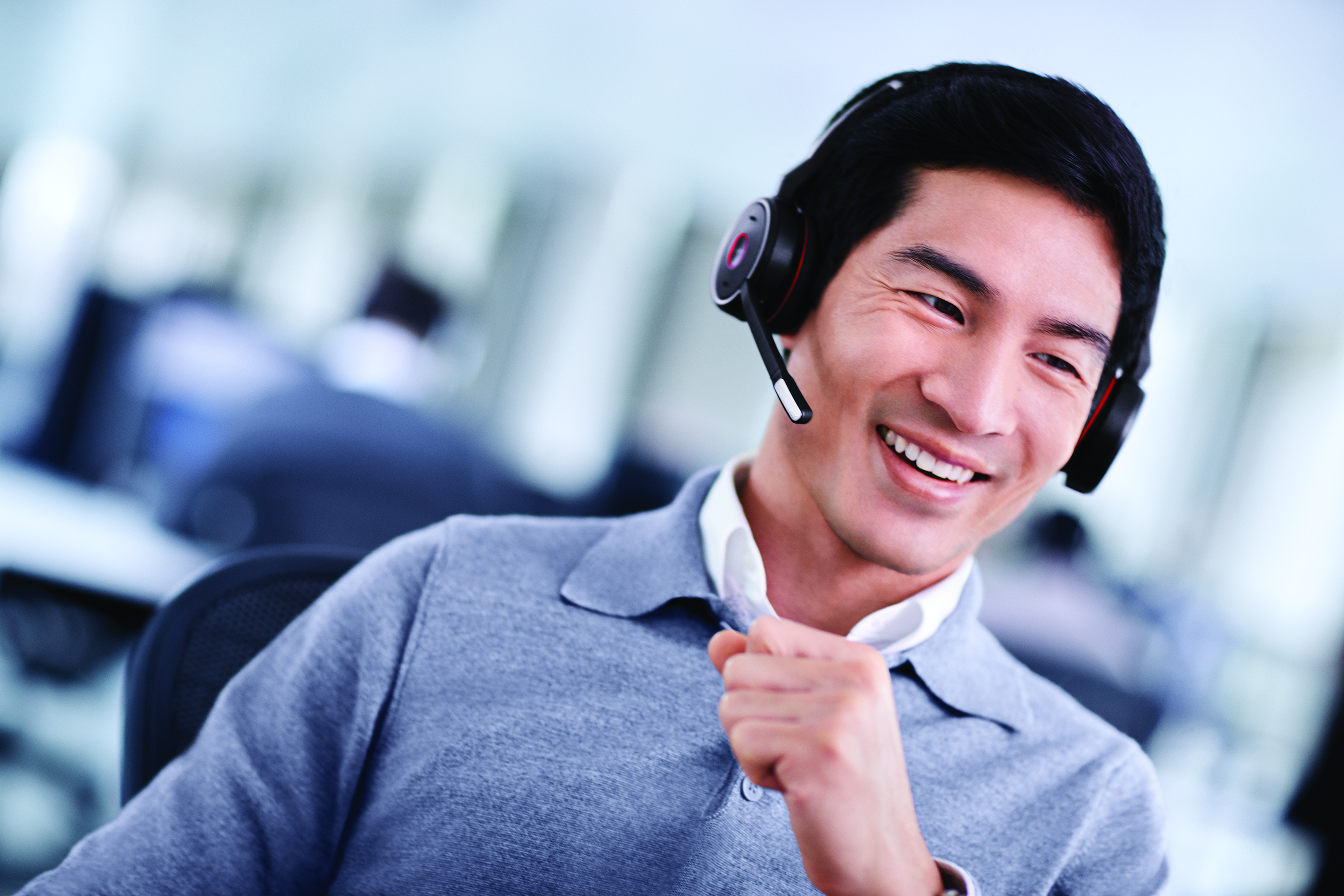 7599-832-109 evolve 75 stereo ms incl. link 370 Jabra Santreyd  - Вид №22