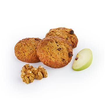 Печенье Овсяное с яблоком и маком CACAOJET Santreyd 34288