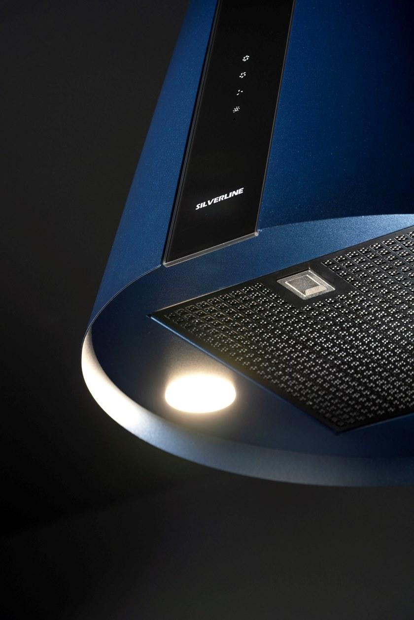 Silverline Подвесной кожух из нержавеющей стали с сенсорным управлением  4386  - Вид №5