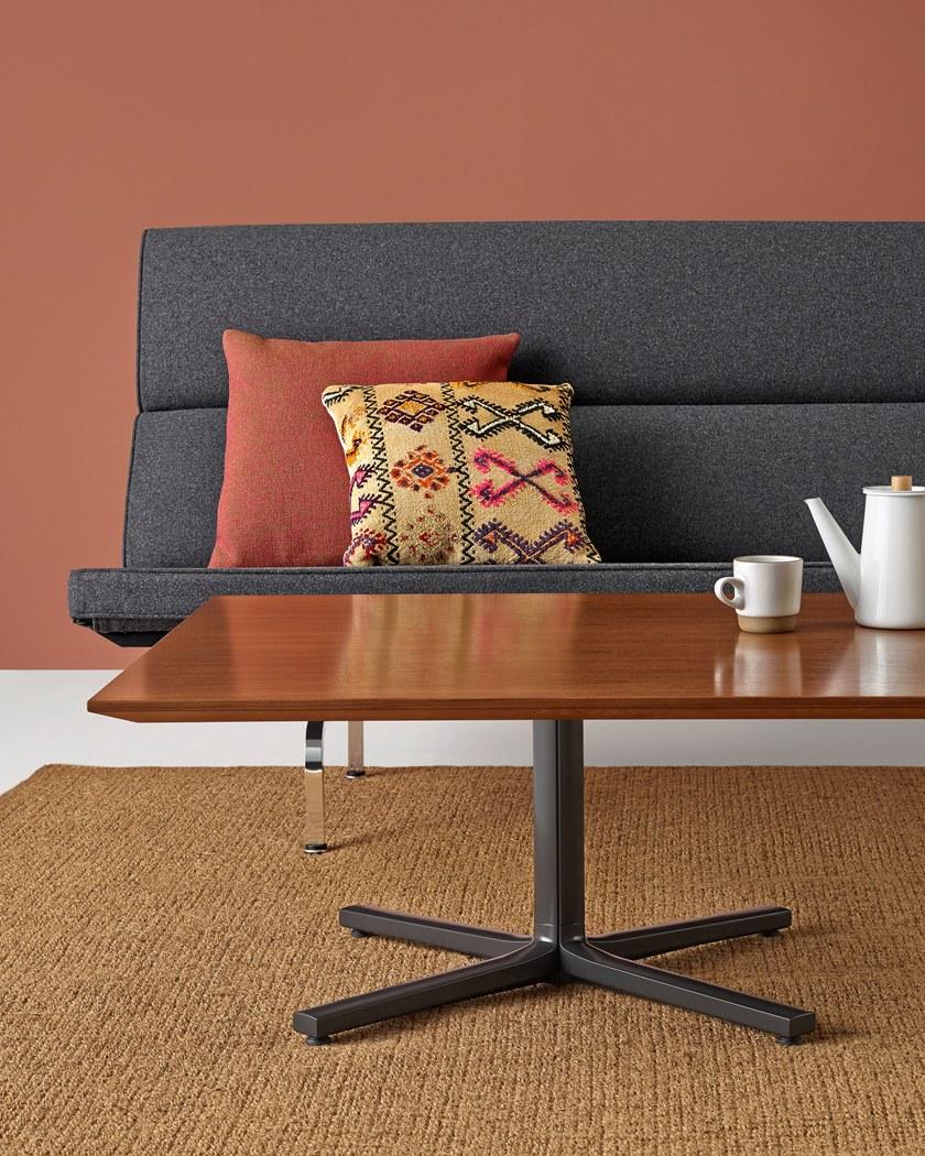 Herman Miller Квадратный журнальный столик с основанием 4 звезды Everywhere sun-id-1423321 - Вид №2