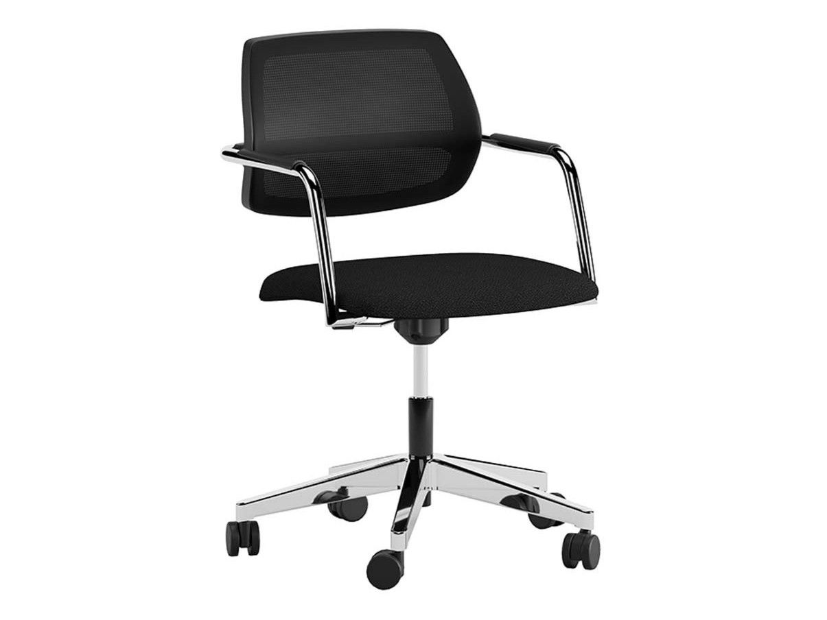 Тканевый регулируемый по высоте рабочий офисный стул с колесами Ersa Alegria ARCH-00086254