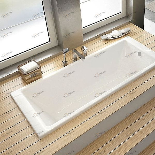 Ванна встраиваемая Cuarto 140x70 см HOESCH 3800