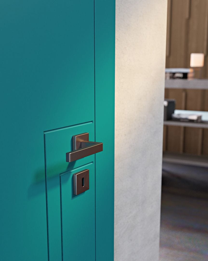 Лакированная распашная дверь Pail Serramenti RIGA CATANIA ARCH-00047730 - Вид №1