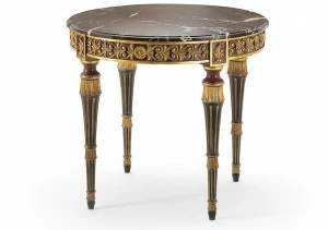 OAK Круглый журнальный столик из мрамора Galleria