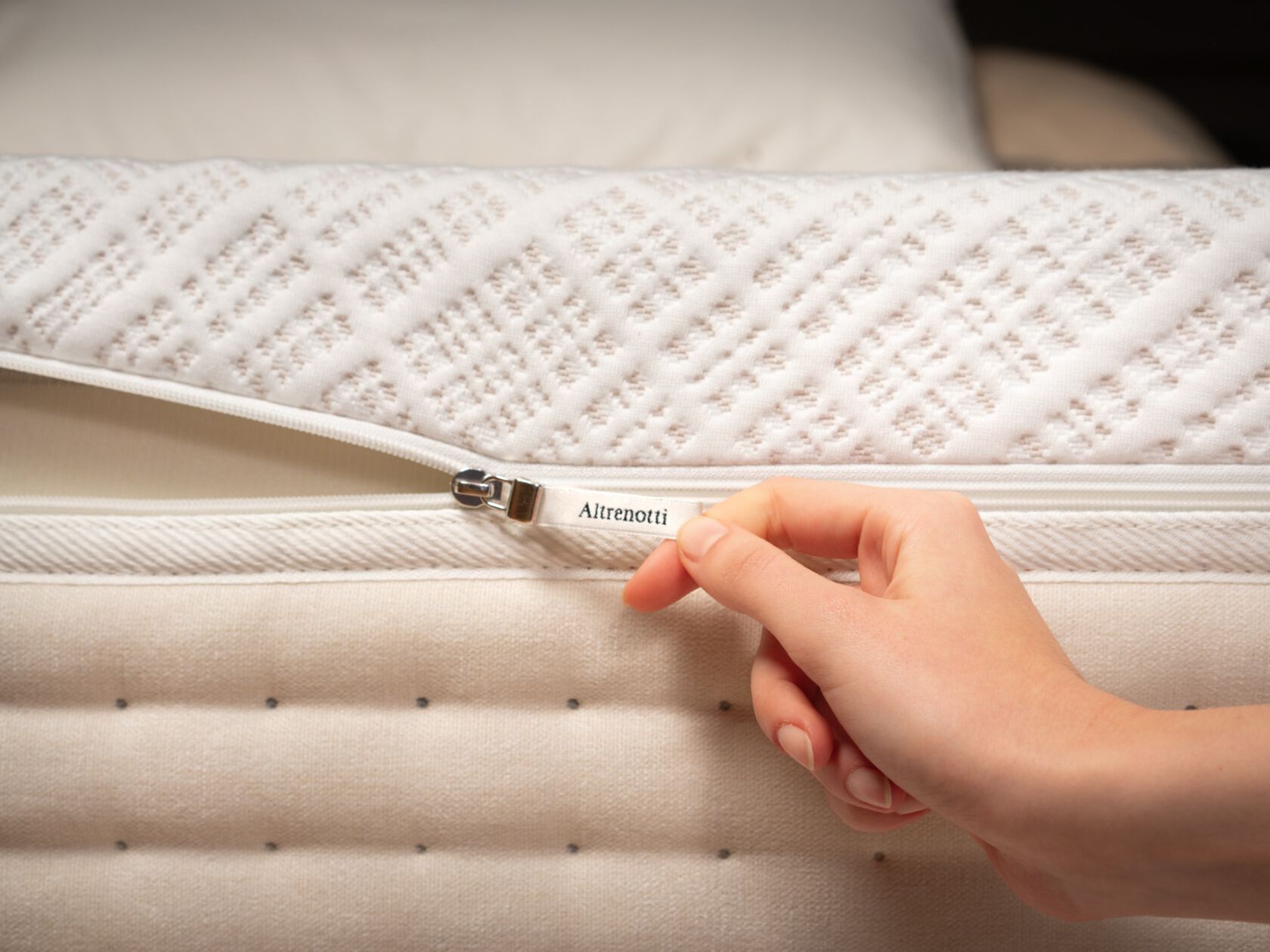 Съемный карманный пружинный матрас Altrenotti Bi-Comfort ARCH-00026260 - Вид №1