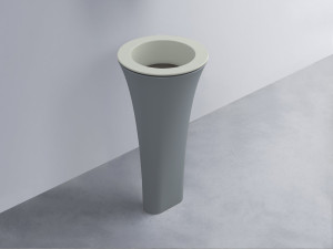 AMLA45-PM+AMPILT-FN+AMCOLT-BR Раковина Amedeo Tondo отдельностоящая cielo Enjoy + Amedeo