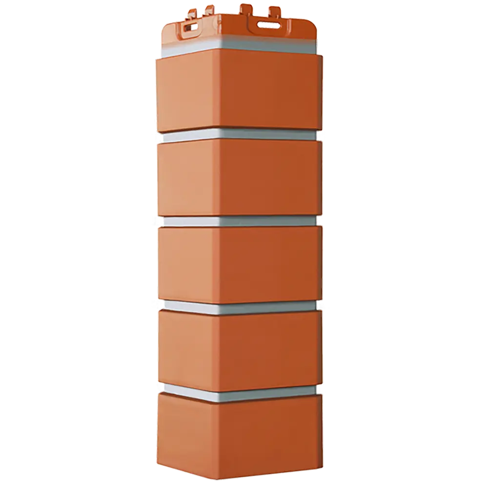 Угол наружный Grandline клинкерный кирпич цвет коралловый Grand Line STLM-2050440