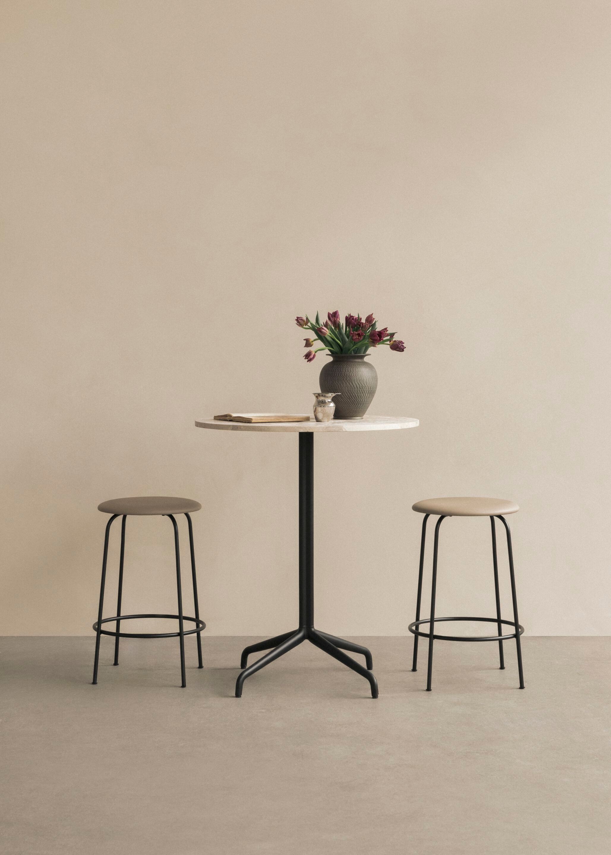 Высокий стул из стали и дерева с мягким сиденьем Audo Copenhagen Afteroom ARCH-00130048 - Вид №11