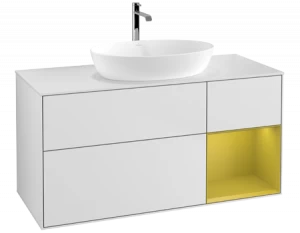 Villeroy&Boch Тумба под раковину Прямоугольная версия FA71HEMT Finion White Matt Lacquer