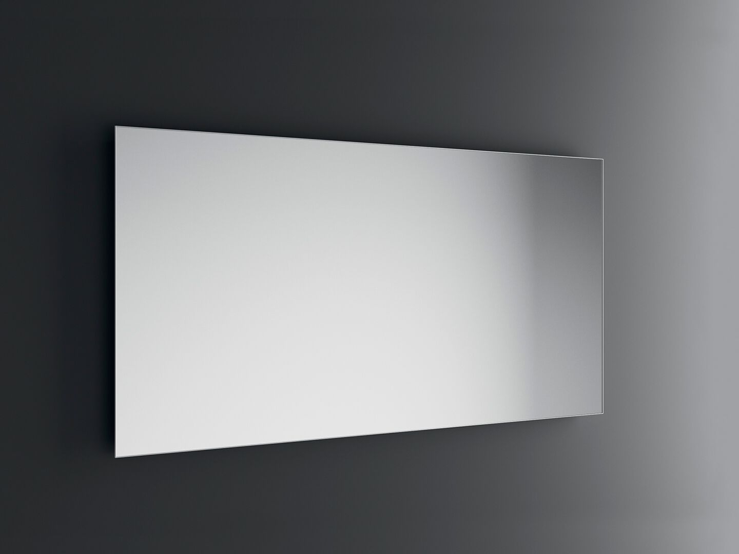 Прямоугольное настенное зеркало для ванной комнаты INDA® SCANNO ARCH-00076271