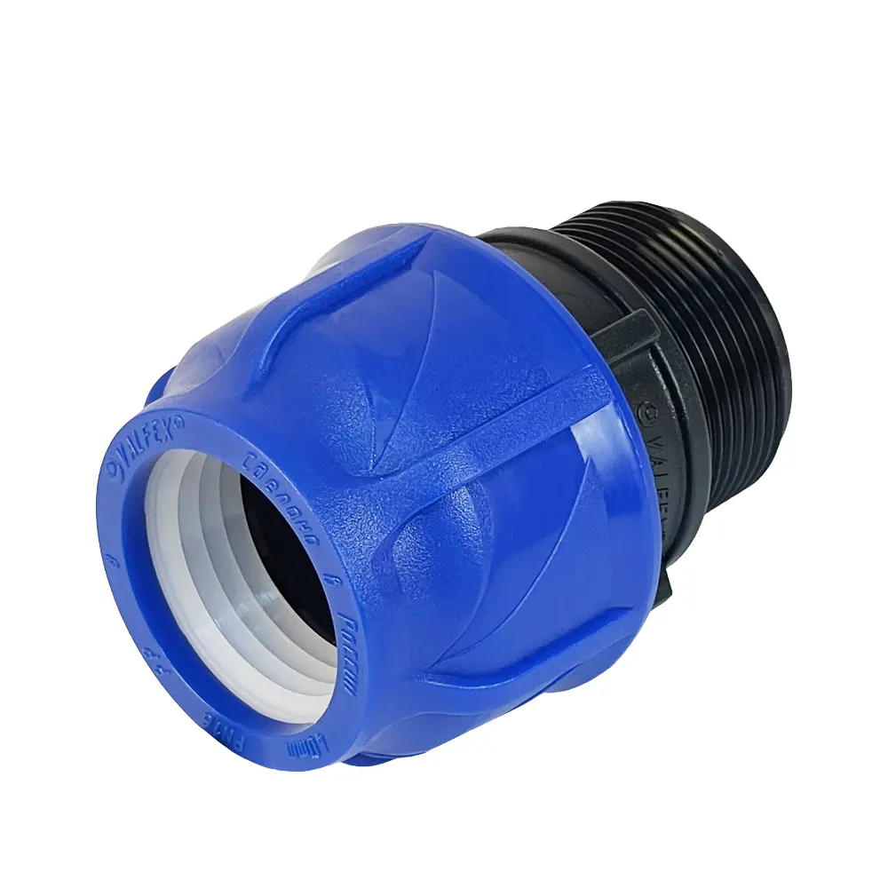 Муфта комбинированная ПНД Valfex 1 1/2"x40 мм НР 121001140112 STLM-2003389